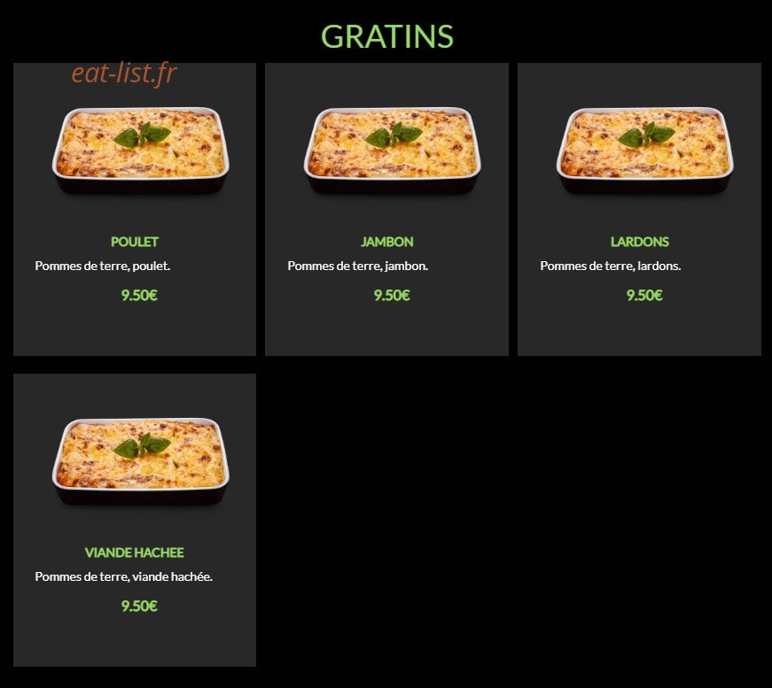 Andiamo Pizza — carte page 15