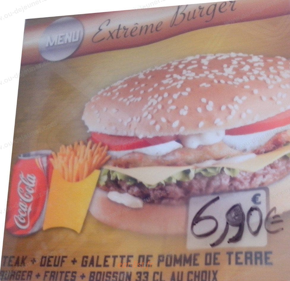 Au Délices Express — carte page 4