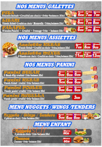 Au Tacos Normand — carte page 3