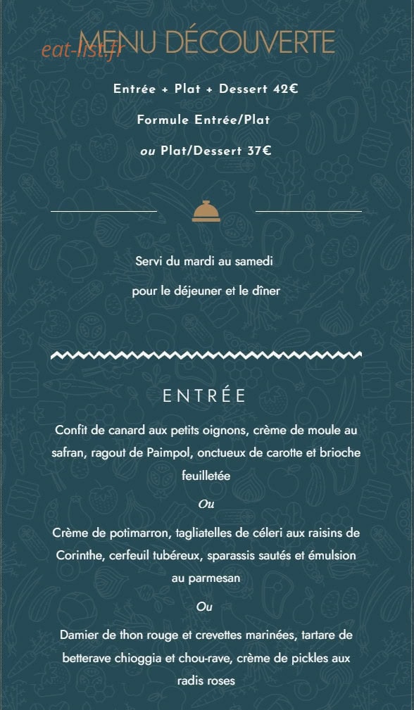 Aux Casseroles Qui Chantent — carte page 2