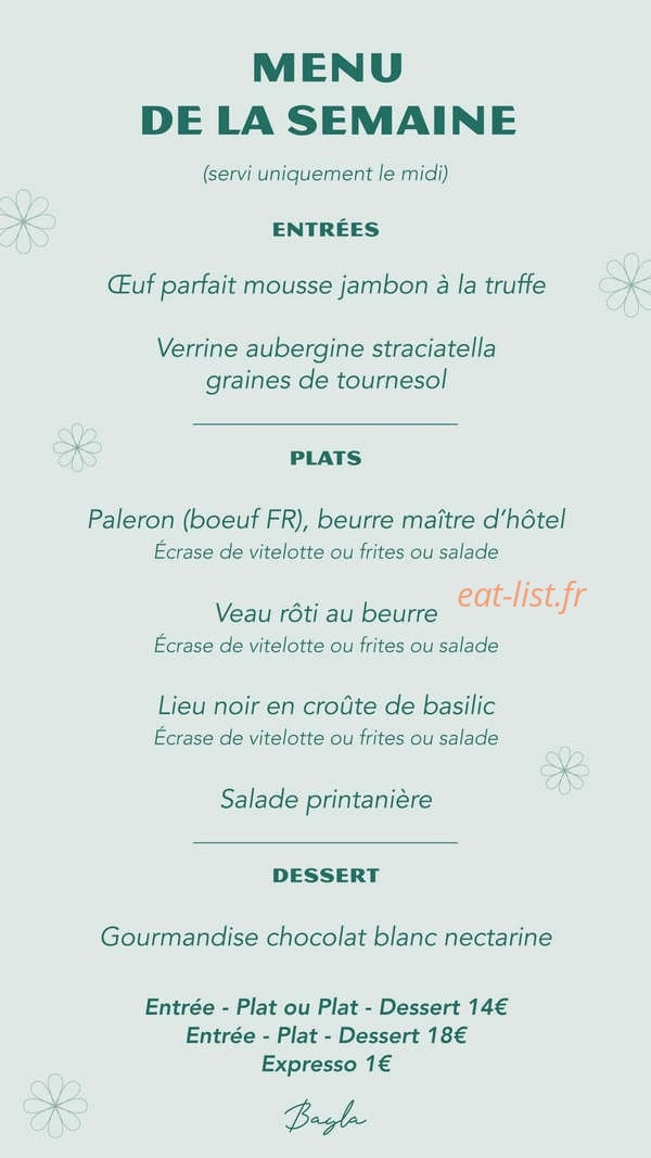 Bayla — carte page 1