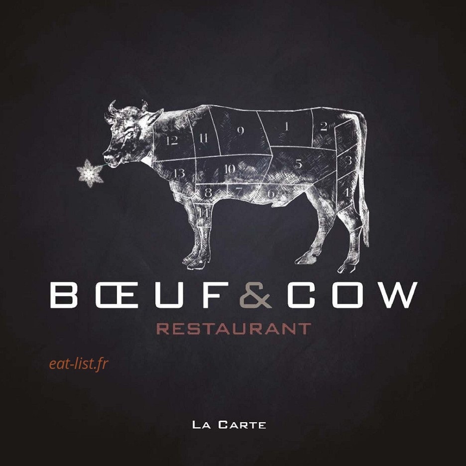 Boeuf & Cow — carte page 1