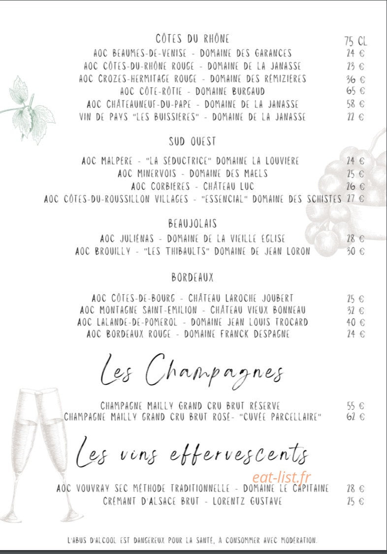 Bonjour Bonsoir — carte page 9