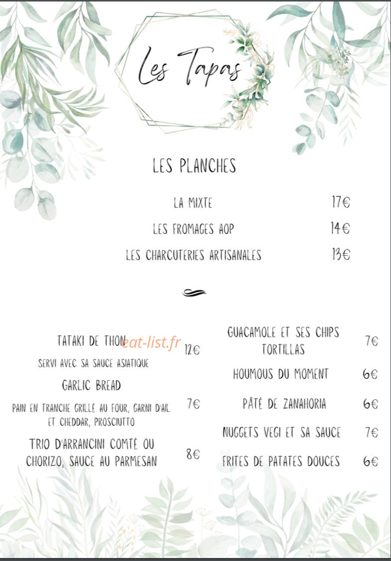 Bonjour Bonsoir — carte page 2