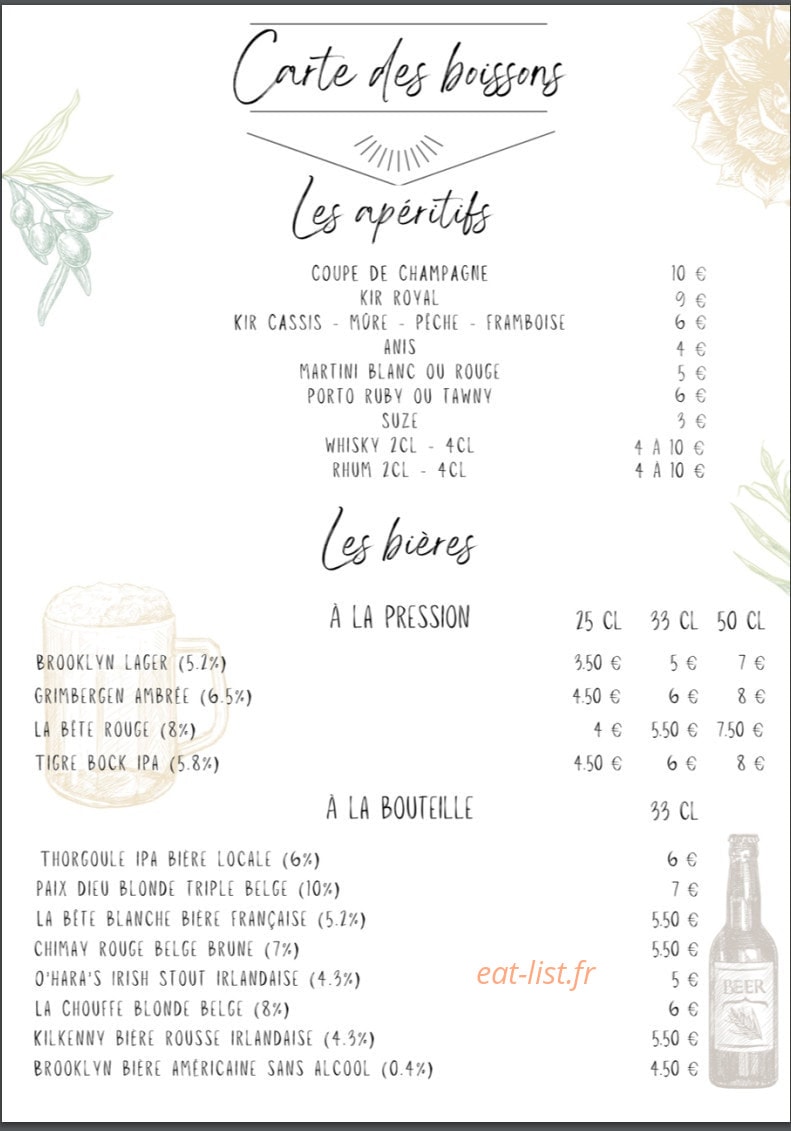 Bonjour Bonsoir — carte page 5