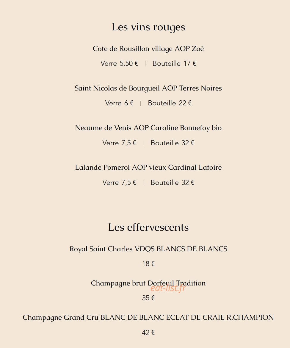Brunch des Quais — carte page 9