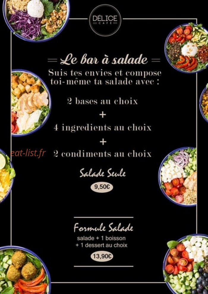 Délice Café — carte page 4