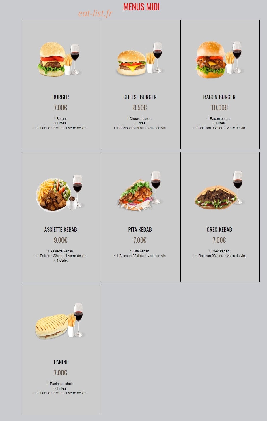 El Mona — carte page 5