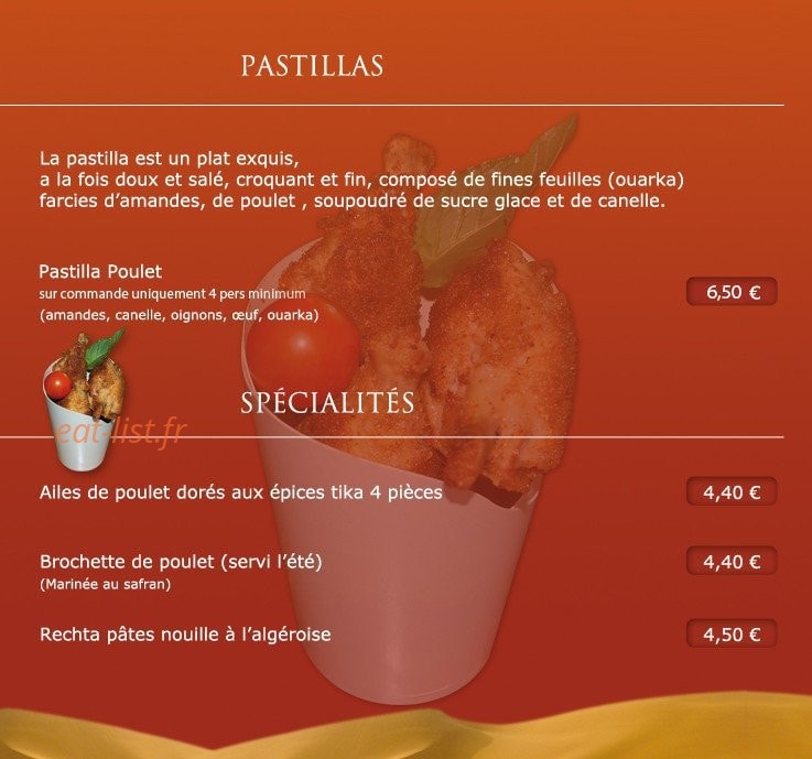 Fleur Du Desert — carte page 2