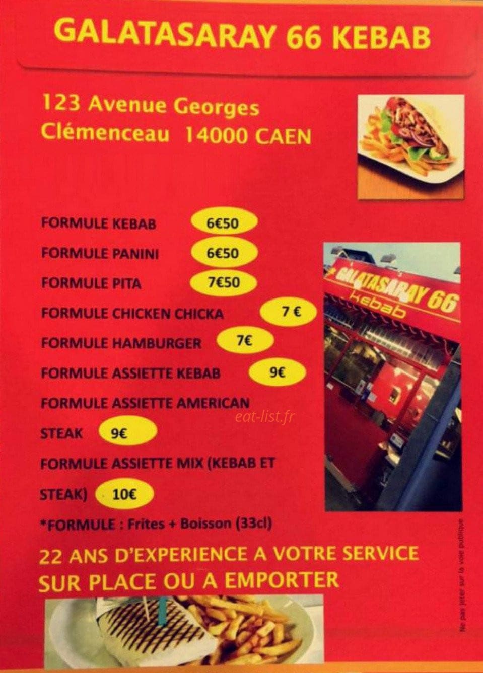 Galatasaray 66 — carte page 1