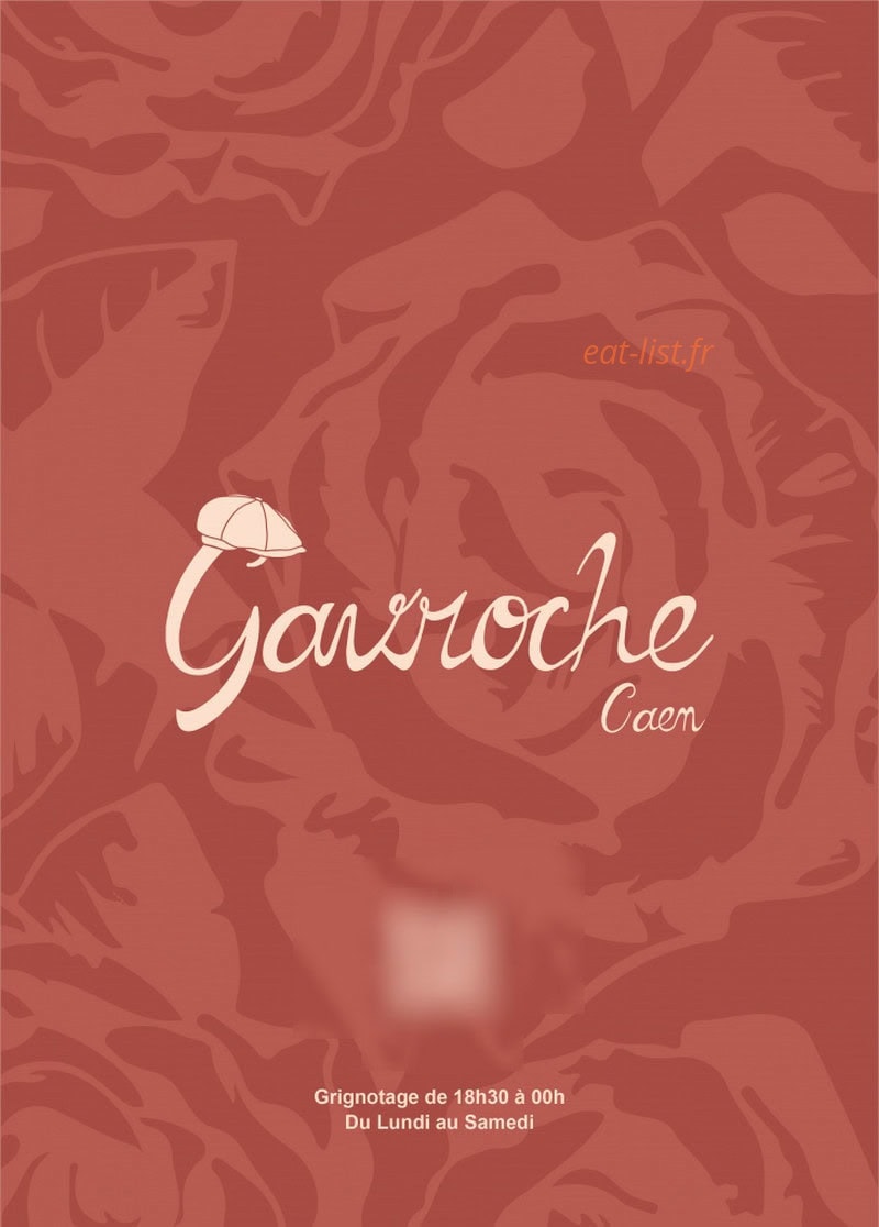 Gavroche — carte page 1