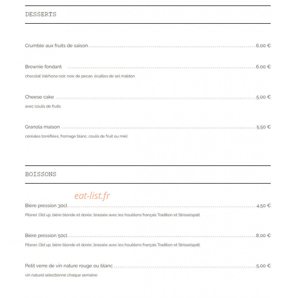 Gloriette — carte page 4