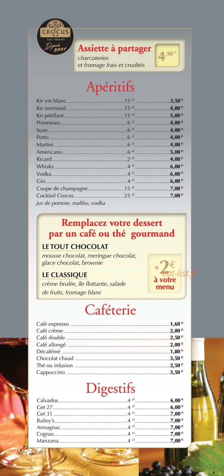 Hôtel Crocus — carte page 5