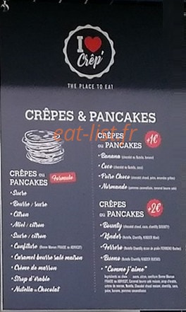 I Love Crêpe — carte page 2