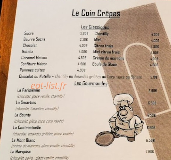 Ju'ste Chez Moi — carte page 1