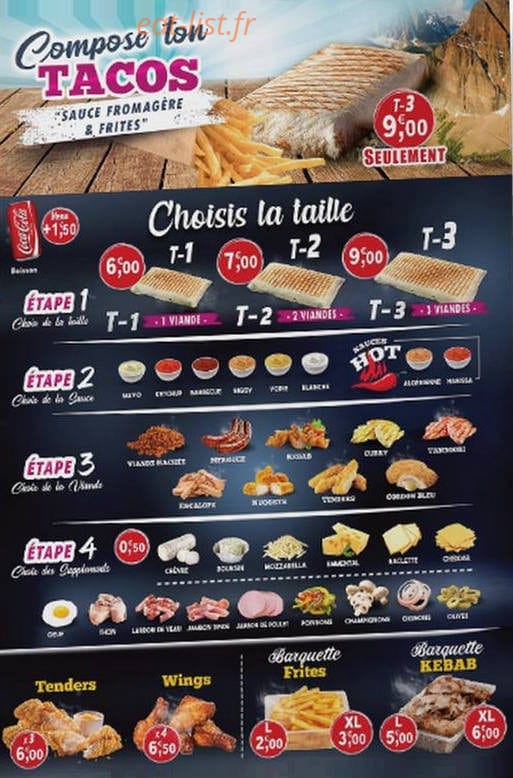 Kebab Amira — carte page 3