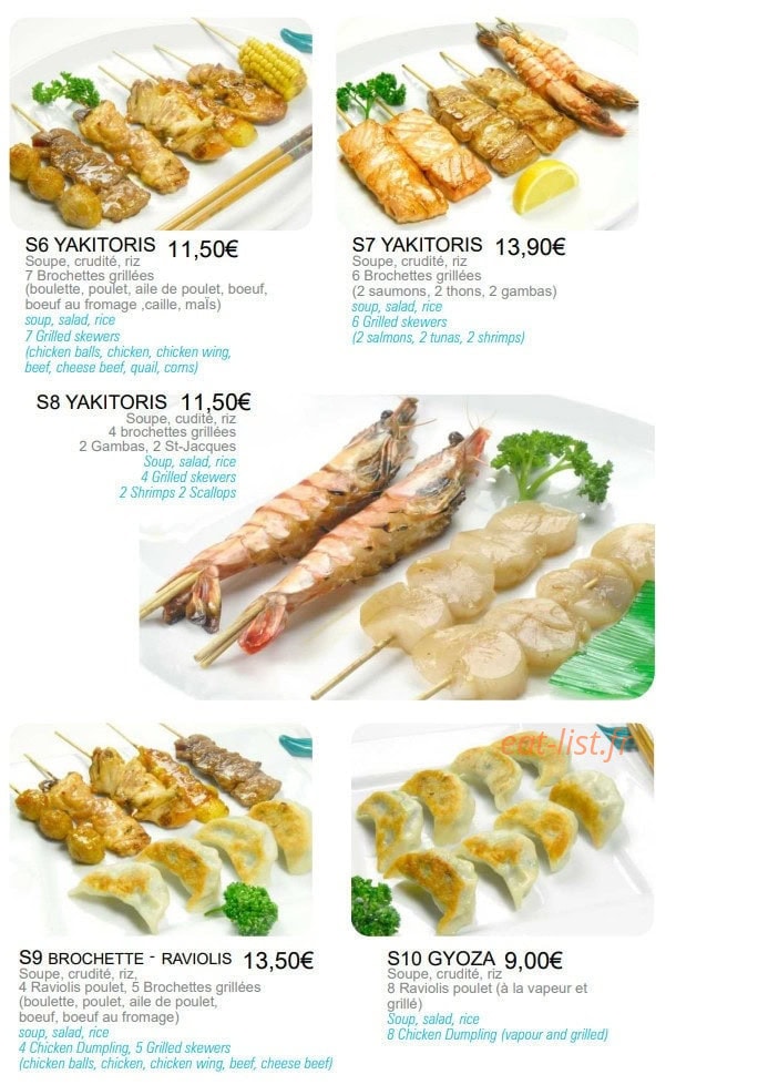 Kebab de la gare — carte page 6