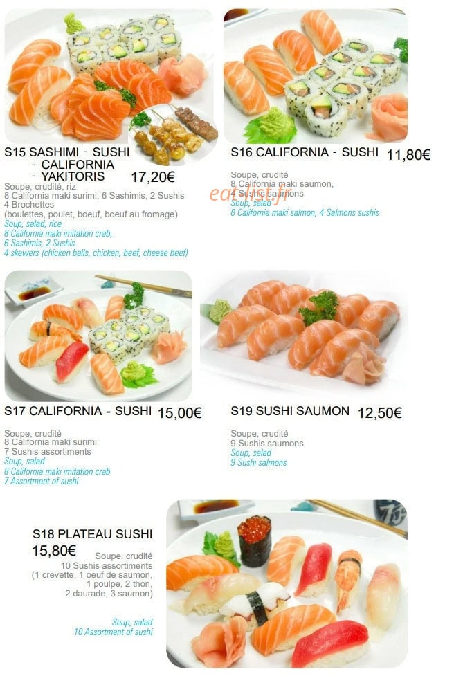 Kebab de la gare — carte page 8