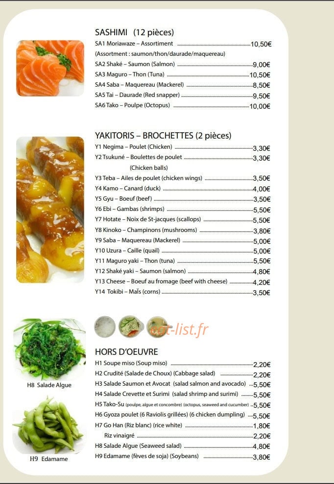 Kebab de la gare — carte page 4