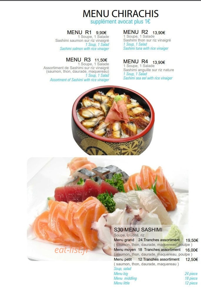 Kebab de la gare — carte page 11