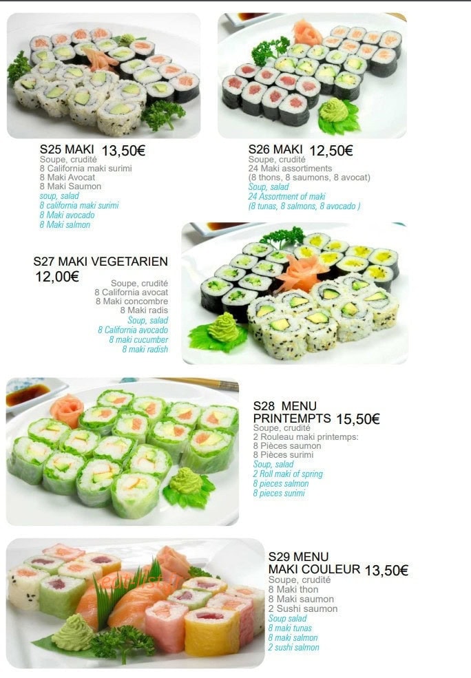 Kebab de la gare — carte page 10