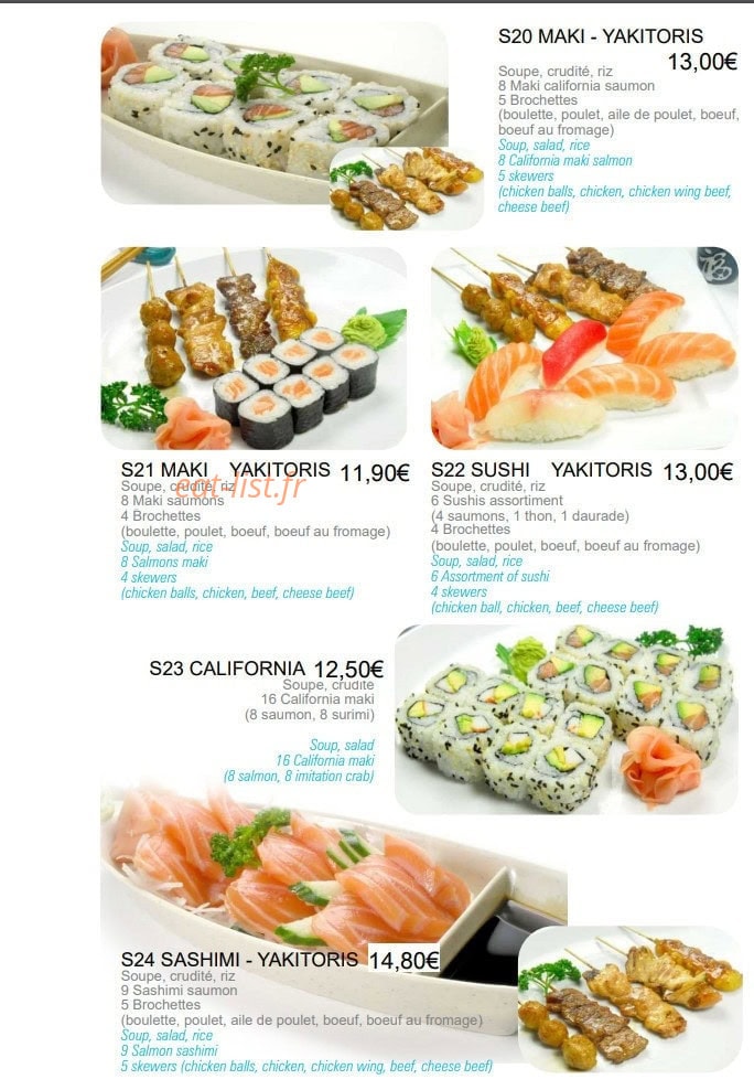 Kebab de la gare — carte page 9