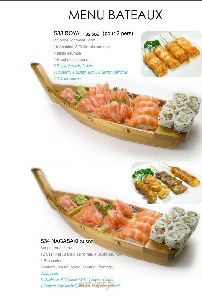 Kebab de la gare — carte page 13