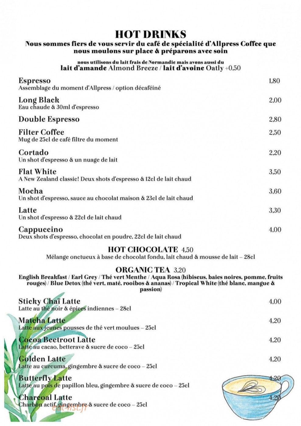 Keys & co. — carte page 2