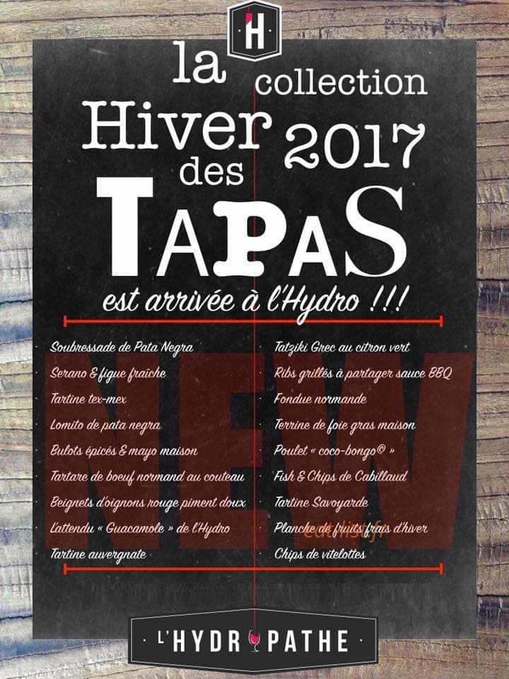 L'Hydropathe — carte page 1