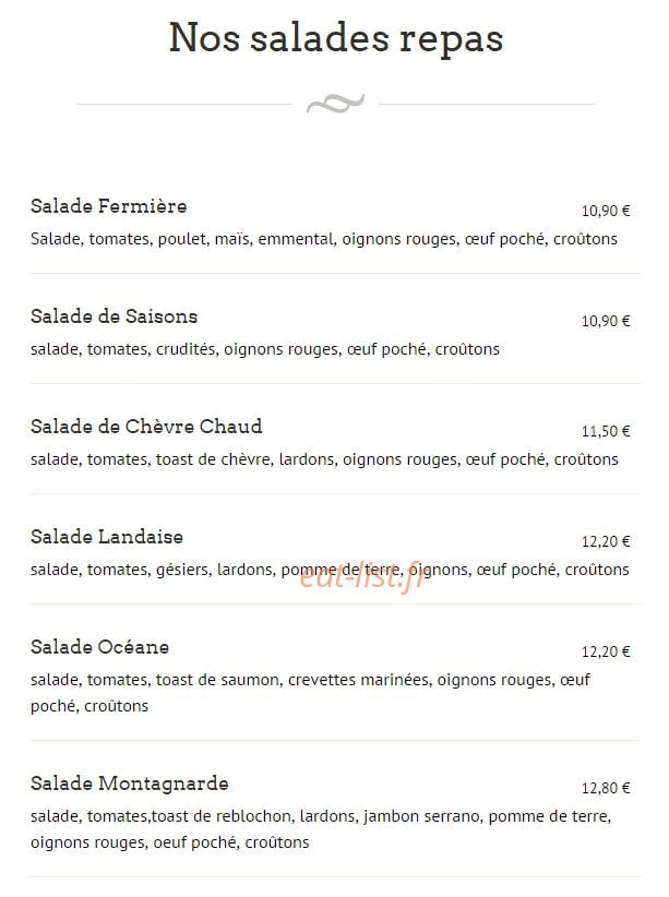 L'instant — carte page 2