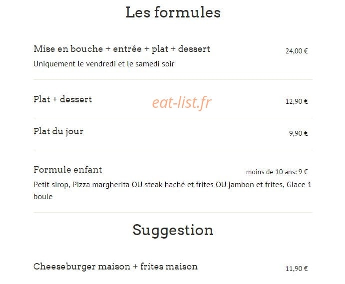 L'instant — carte page 1