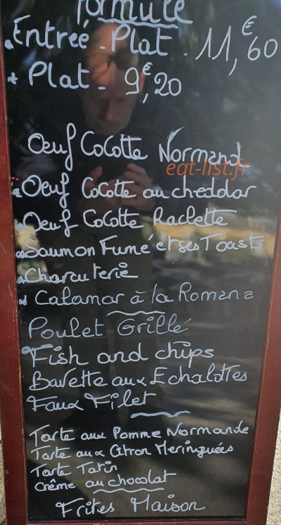 L'open bar — carte page 1