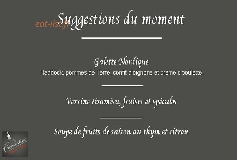 La Fromentine — carte page 1