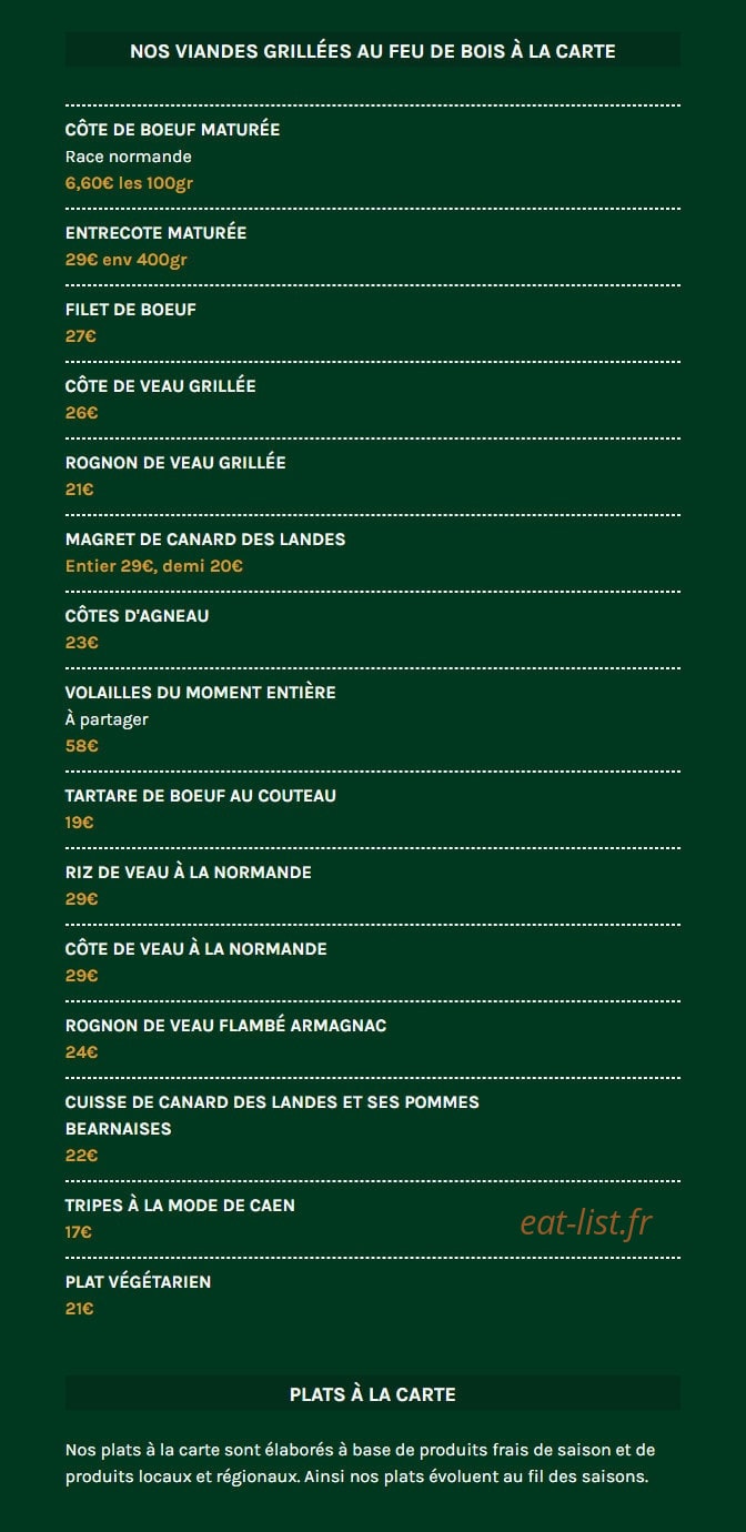 La Grande Bouteille — carte page 2