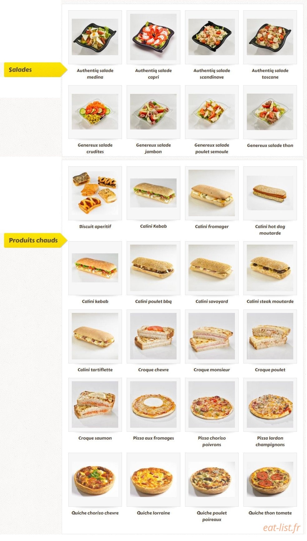 La Mie Câline — carte page 6
