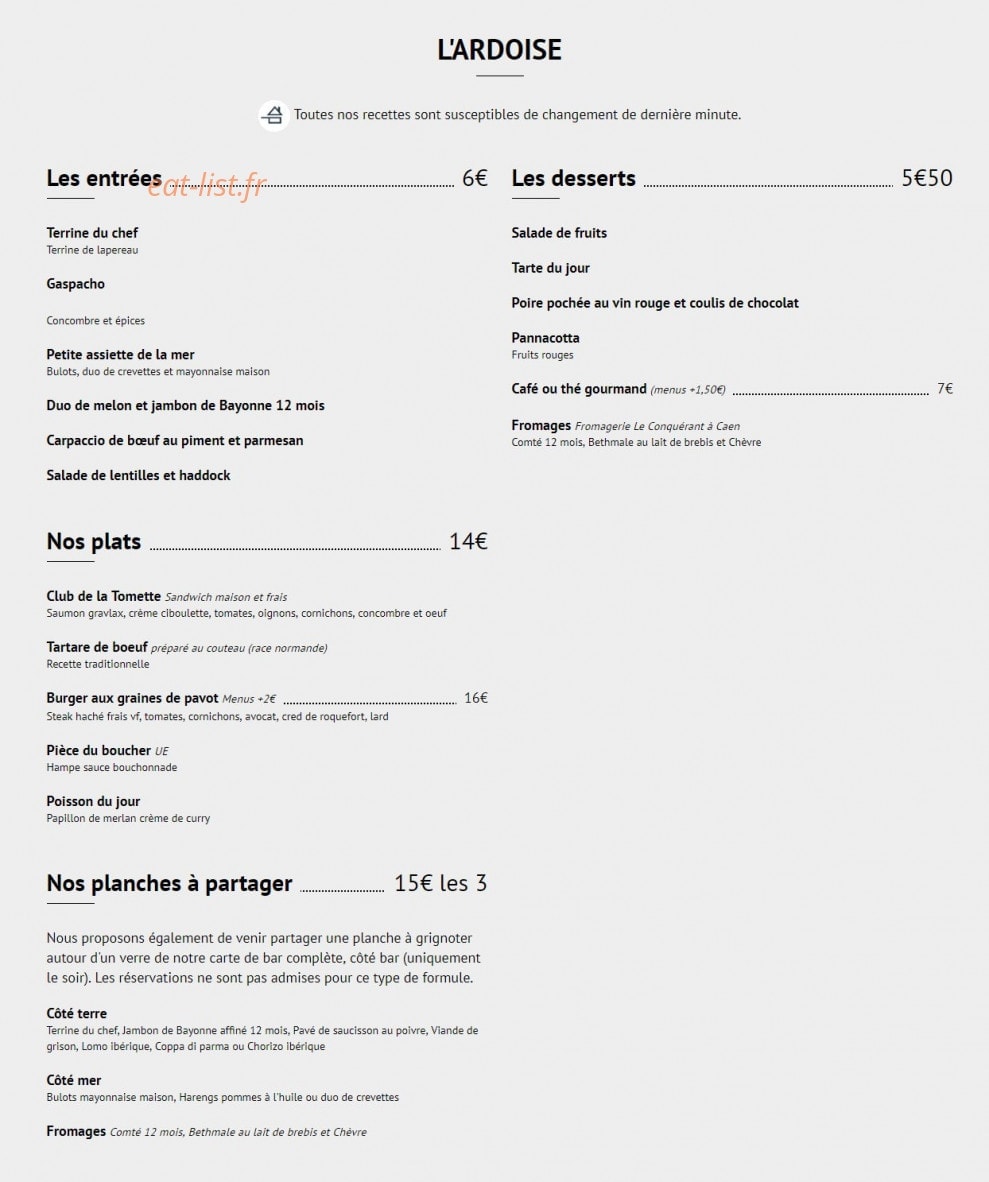 La Tomette — carte page 2