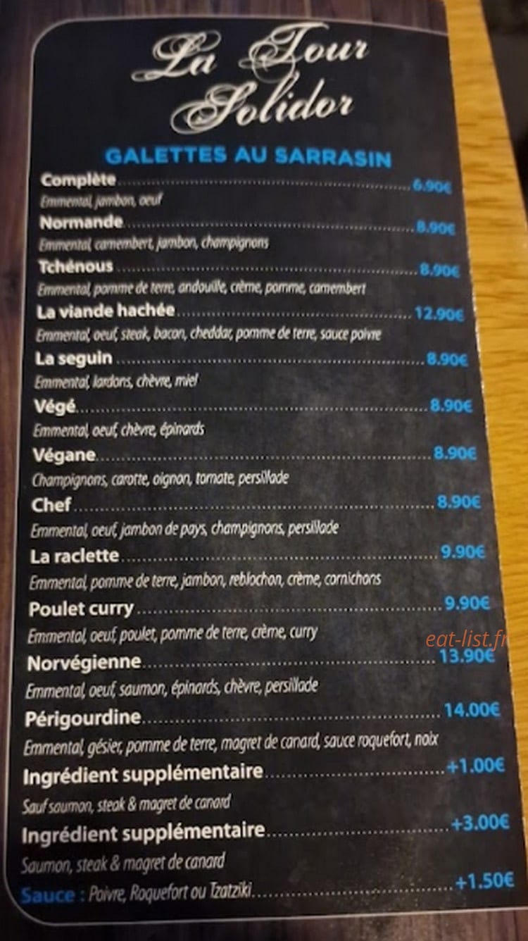 La Tour Solidor — carte page 1