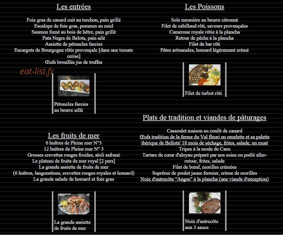 Le Carlotta — carte page 5