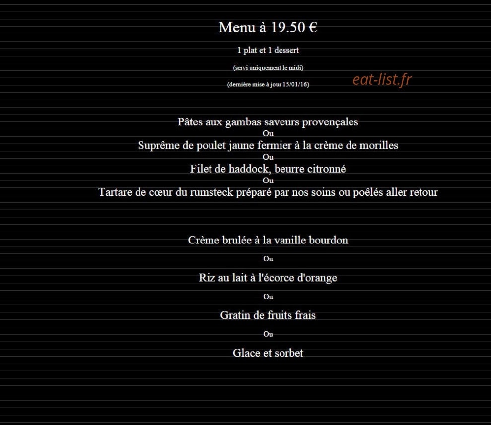 Le Carlotta — carte page 3