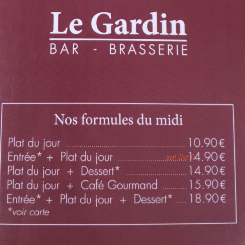 le gardin — carte page 2