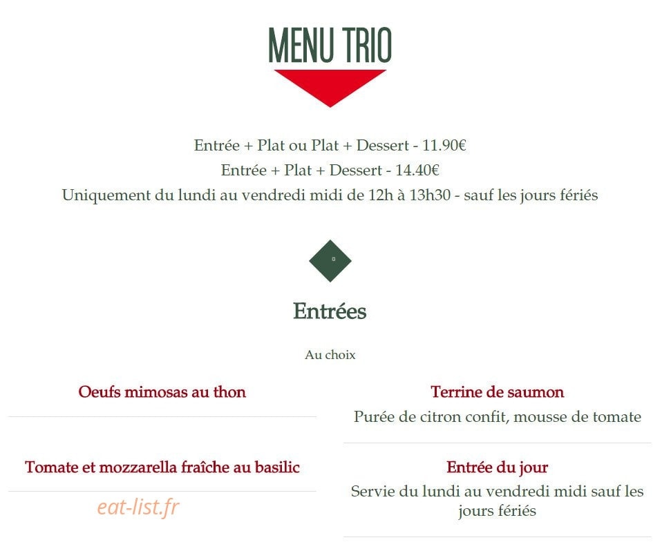 Le Napoli — carte page 1