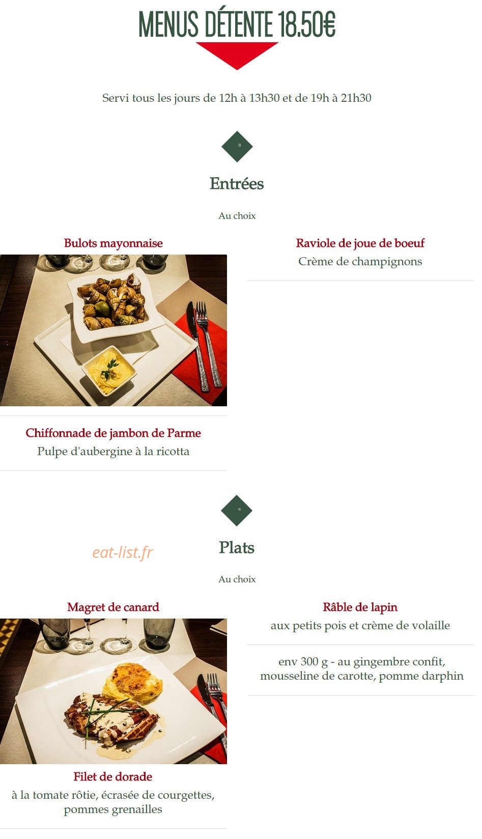 Le Napoli — carte page 3