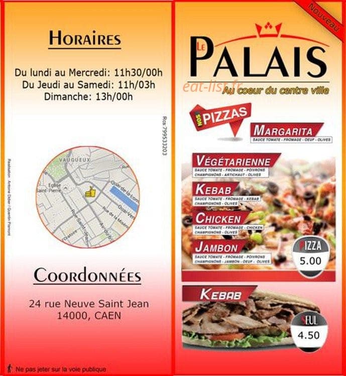Le Palais — carte page 4