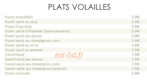 le petit chinois — carte page 4
