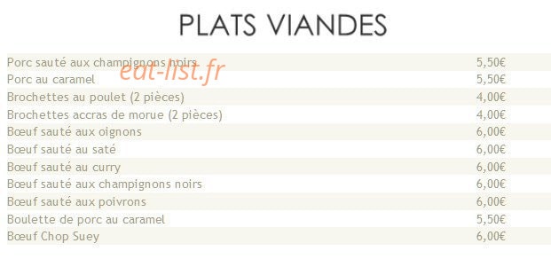 le petit chinois — carte page 5