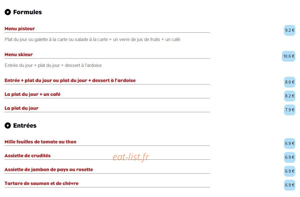 Le Refuge — carte page 1