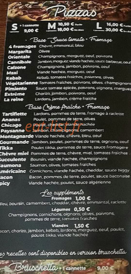 Le Resto — carte page 3