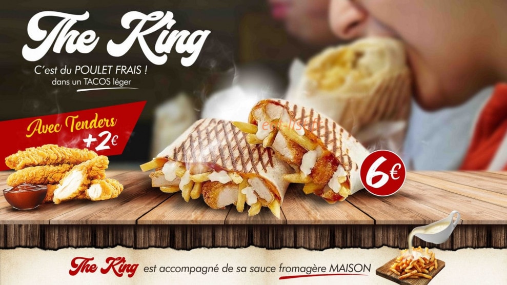 Le Roi du Poulet — carte page 1
