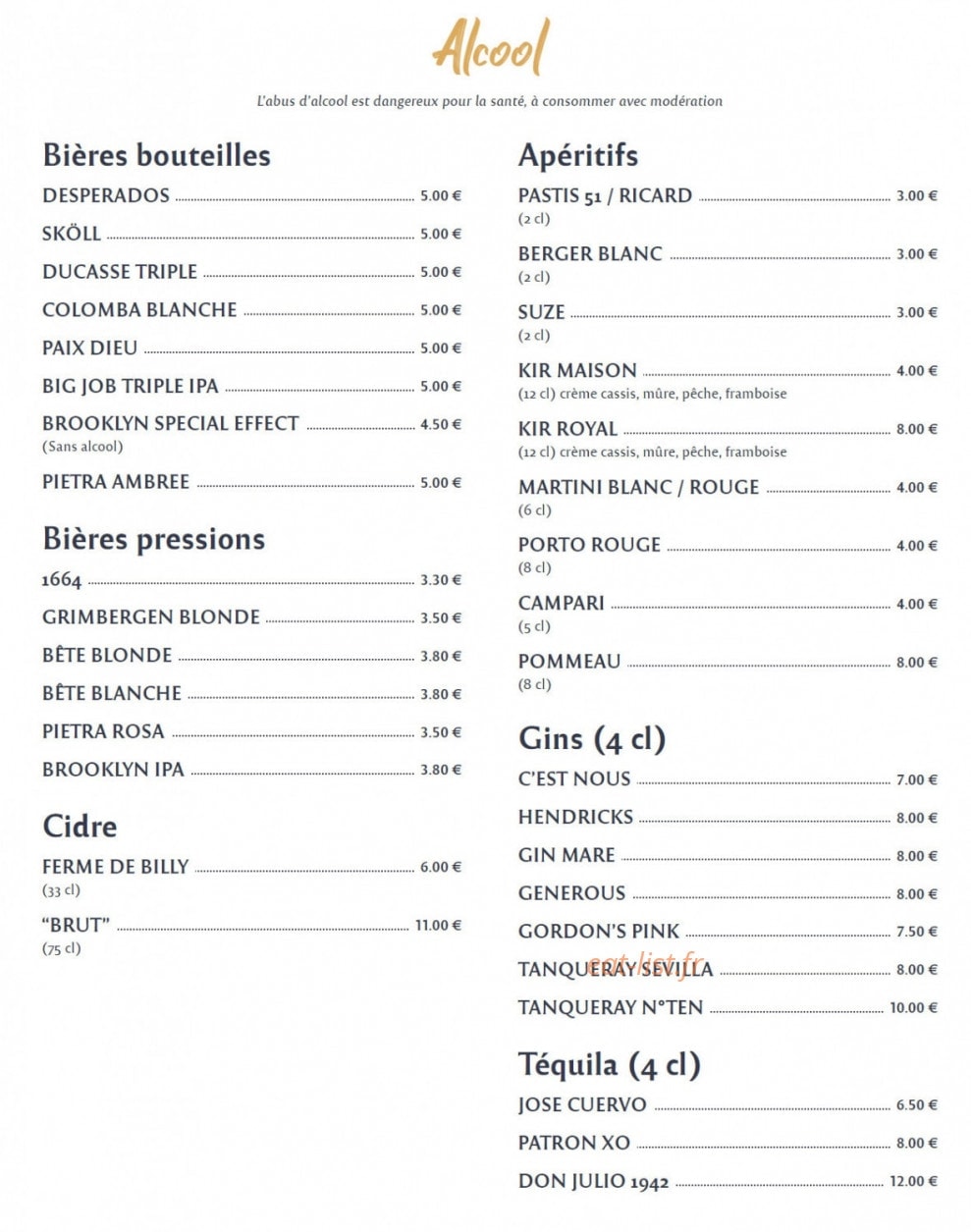 Le Saint Sauveur — carte page 2