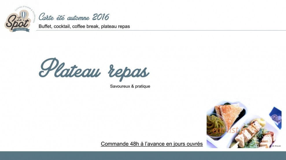 Le Spot — carte page 11